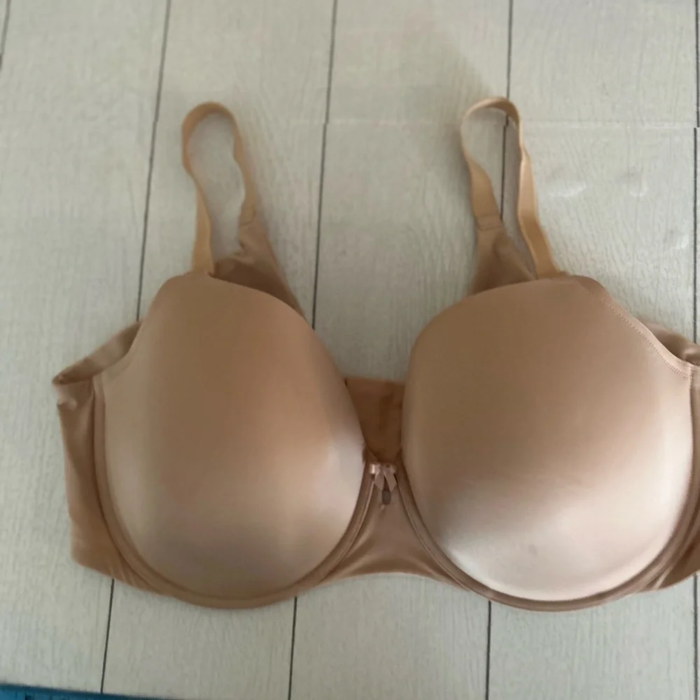 Torrid Curve 44DDD Wired Lightly Padded  beige bra